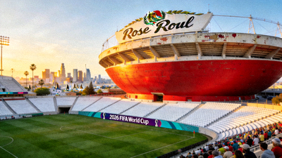 2026世界杯洛杉矶玫瑰碗体育场全景，历史悠久的足球圣地